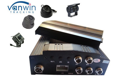 Канал видеозаписывающего устройства MDVR 4 HDD передвижной цифров с камерой