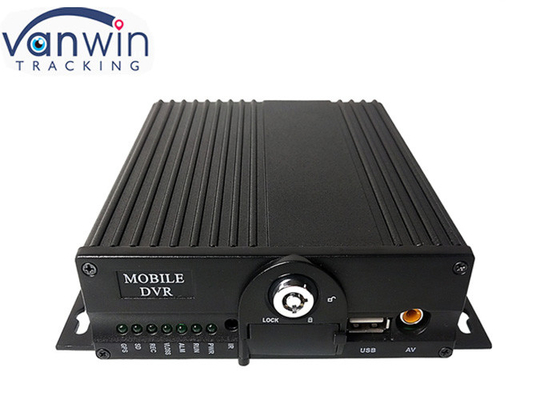 Система монитора двойной SD MDVR камеры 8CH 4g GPS мобильная с wifi