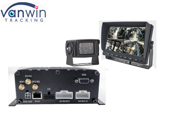 Система видеонаблюдения 6ch 4G AHD 1080P Система видеонаблюдения HDD Мобильный видеорегистратор Управление парком транспортных средств