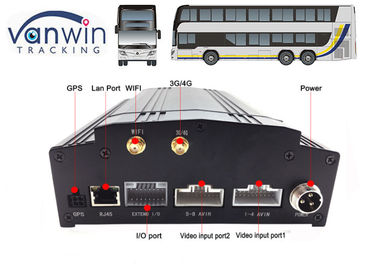 разъем 3Г/4Г/ВИФИ/система рекордера двр безопасностью автомобиля 8 каналов Г-датчика ДВР для автобуса