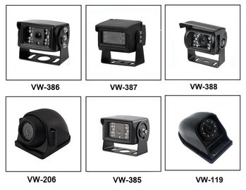 4 монитор ДВР автомобиля канала ТФТ 7 дюймов с 4 функциями камер/записи для тележки