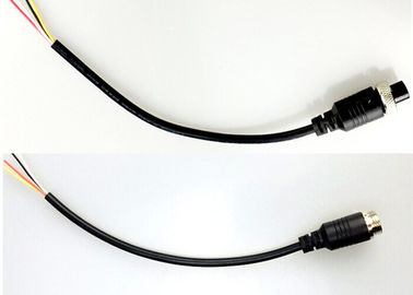Материал медной проволоки ПВК кабеля контактного разъема М12 4 ГС 12 для резервной камеры