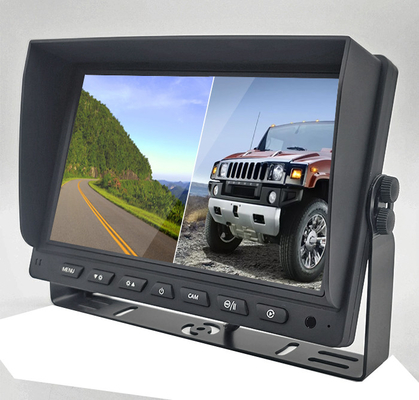 7' 9' 10' 2 разделить AHD автомобильный дисплей TFT автомобильный монитор для 2-канальной видеозаписи