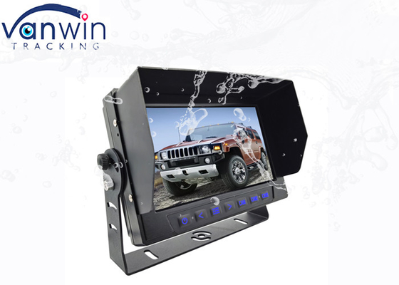IP69 автомобильный водонепроницаемый TFT автомобильный монитор с 3-канальным видео входом 7 дюймов