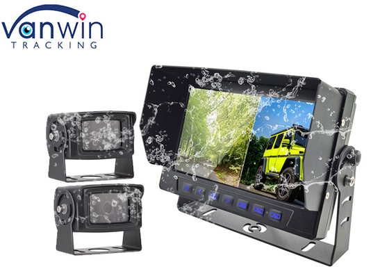 AHD 2 разделило водоустойчивый монитор автомобиля 1080P с дюймом IP69K7