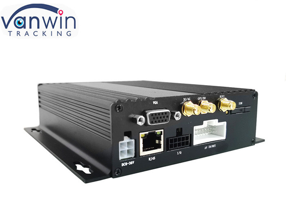 1080P AHD Двойной SD мобильный диспетчер безопасности 4Ch Gps 3g 4g Wifi для автобусов