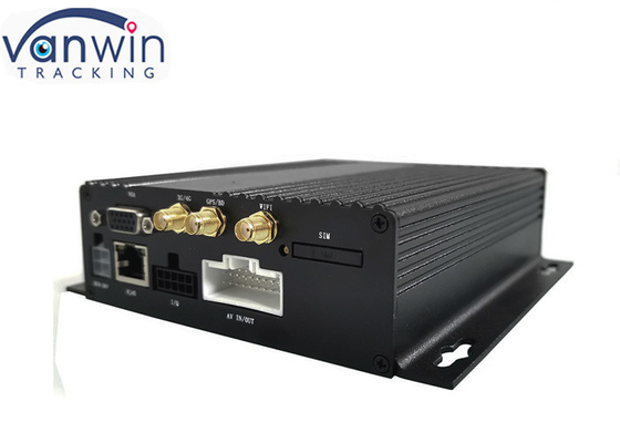 1080P AHD Двойной SD мобильный диспетчер безопасности 4Ch Gps 3g 4g Wifi для автобусов