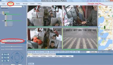 Счетчик ХД система двр автомобиля управления мобильного автобуса ДВР 4КХ человек видео-/ХДД