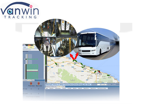 система мониторинга GPS DVR школьного автобуса 4ch 8ch AHD 1080P HDD SD видео-