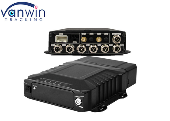 4G мобильный NVR 1080P AHD автомобильный DVR 8CH HDD+SD карта WIFI GPS с IP-камерами
