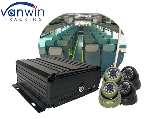 1080P MNVR GPS отслеживание 4-канальной сети мобильный DVR для управления парком транспортных средств