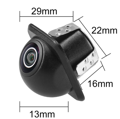 Задняя камера CVBS AHD 720P 1080P Рыбий глаз Авто скрытая шпионская камера