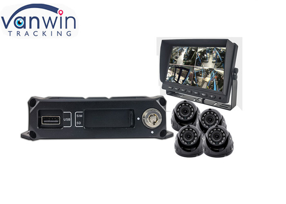 720p AHD 1080P 4G GPS 4CH мобильные системы видеонаблюдения для грузовых автобусов