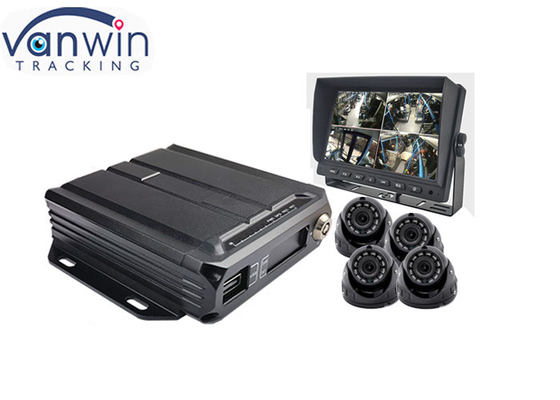 720p AHD 1080P 4G GPS 4CH мобильные системы видеонаблюдения для грузовых автобусов