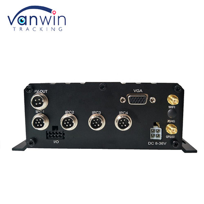 H.265 8CH 1080P жесткий диск MNVR для грузовиков Автобус дистанционный 4G GPS Wi-Fi сети мониторинга транспортного средства