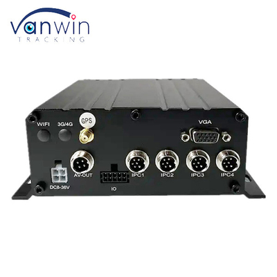 4CH 1080P AHD 3G 4G WIFI и GPS SD HHD Мобильный NVR для автобусов / грузовиков / такси