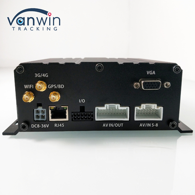 8-канальный жесткий диск SD-карта мобильный DVR H.264 Car MDVR для мониторинга безопасности транспортных средств