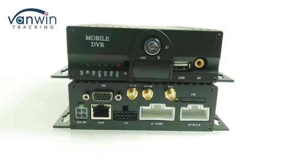AI 8 Channel 1080P 512G Dual SD Card Car MDVR Camera System With ADAS DMS Fatigue Driving Detection Function Mobile DVR  Система видеокамеры для автомобилей с двумя SD-картами с функцией обнаружения усталости при вождении