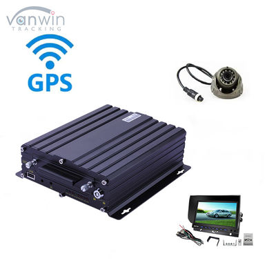 H.265 4CH HD Vehicle Mobile DVR 1080P AI Car Recorder с вводом сигнализации