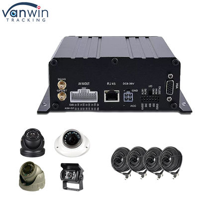 1080P H.264 AHD 256GB 4CH Автомобильный мобильный DVR GPS SD Карта Автобус Грузовик Автомобильный рекордер