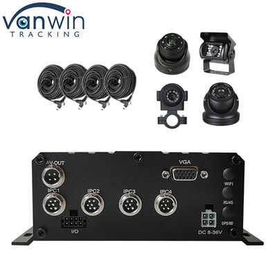 HD 1080P H.264 4 канала мобильный DVR GPS WIFI Автомобильный Автобус Автомобильный Рекордер