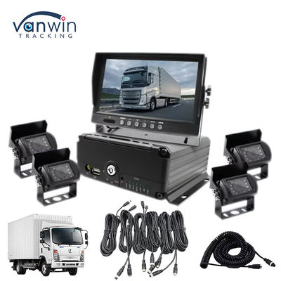 Автомобильная камера с черным ящиком Автомобильный DVR SIM SD карта Грузовик Автомобильный записывающий прибор MDVR Передние и задние камеры, используемые для автобусной коробки