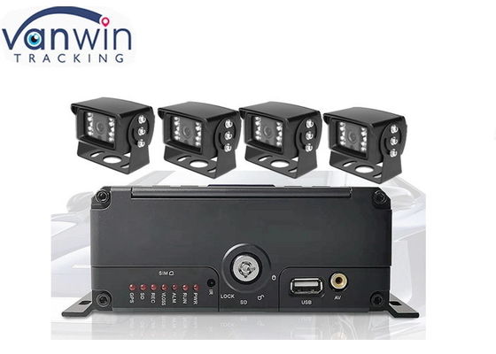 Карта хранения автомобиля AHD 1080P 4CH Жесткий диск Мобильный видеорегистратор высокой четкости