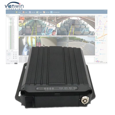 4G онлайн видео отслеживание GPS мобильный DVR 1080p SD карта 4 канала SIM карта GPS транспортное средство камера видеонаблюдения