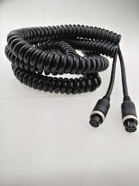 Аксессуары PVC DVR, кабель камеры вида сзади трейлера тележки PU 7Pin с 3CH