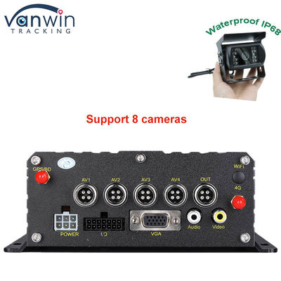 1080P H265 DUAL SD Card 8 Channel Mobile DVR с HDD Max 2TB для такси грузовиков фургонов
