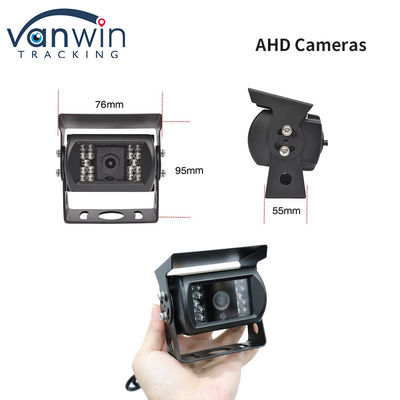 Сверхширокоугольная камера наблюдения за автомобилями IP68 1080P AHD для автобусов, грузовиков, прицепов фургонов и автомобилей