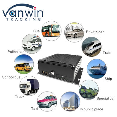 4G 6 Channel H. 265 HDD Car Mobile DVR для автомобильной камеры видеонаблюдения