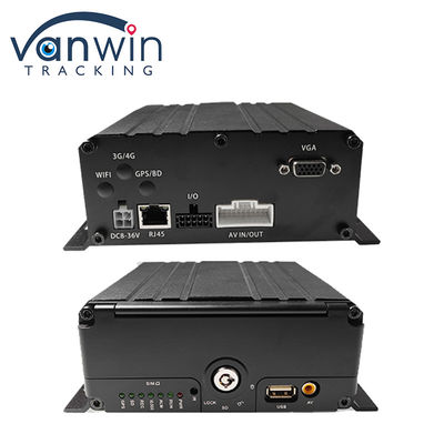 4G 6 Channel H. 265 HDD Car Mobile DVR для автомобильной камеры видеонаблюдения