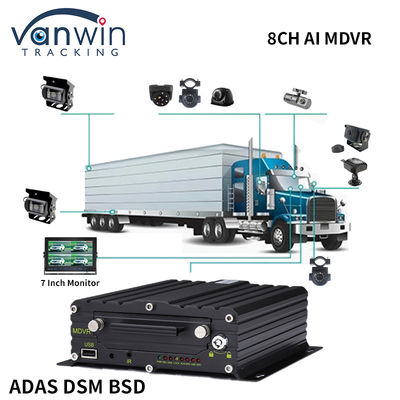 8CH CCTV Recorder Car MDVR AI Safety Early Warning System Mobile DVR ADAS DMS BSD 8CH CCTV Recorder Car MDVR AI Safety Early Warning System Mobile DVR ADAS DMS BSD