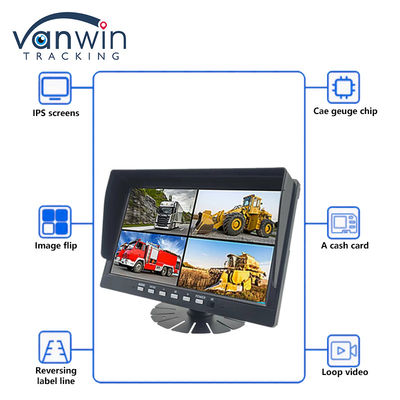 10.1 дюймовый IPS Security TFT Car Monitor HD 1080P Дисплей для грузовиков Автобус Камера транспортного средства