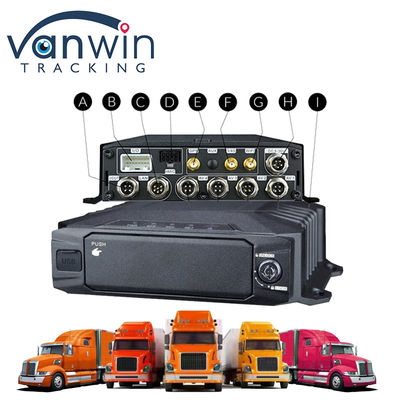 HDD 1080p 8ch Мобильный DVR 4g GPS WIFI MDVR Kit Камера Система для слежения за транспортным средством Безопасность автомобиля