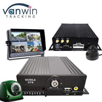 Камера с двойной SD-картой 4CH GPS MDVR с 4G WiFi Мобильный DVR Система безопасности школьных автобусов