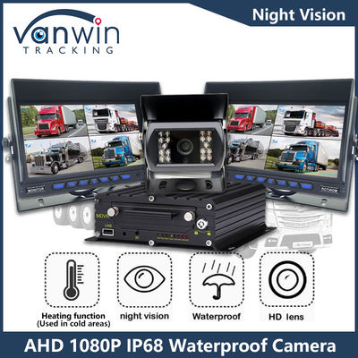 1080P AHD IP68 Автомобильная камера наблюдения IR Ночное видение Автомобильная камера для автобуса
