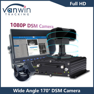 DMS 4G GPS Full HD Мониторинг грузовика Утомляющая камера Противоспальный безопасный материал водитель