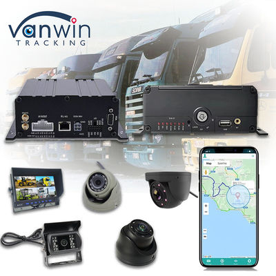 4CH GPS 4G WiFi Mobile DVR Full HD 1080P Автомобильная камера HDD Mdvr Для автобуса фургон грузовик