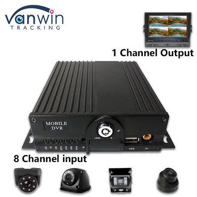 8CH AHD Dual SD Card Мобильный DVR Система 4G WIFI GPS MDVR Для прямого просмотра