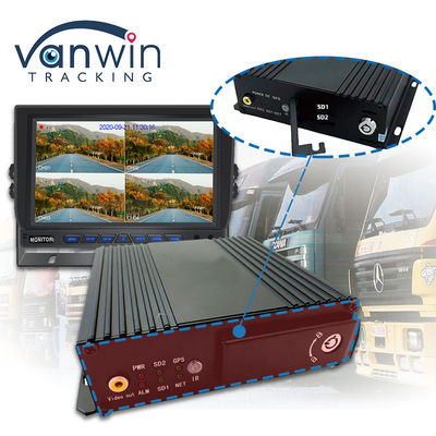 MAX 512 ГБ Двойная память SD-карты 4CH мобильный DVR с 4G GPS 1080P Full HD SD-карта Mdvr
