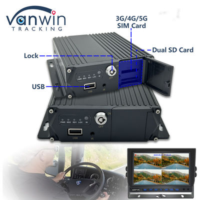 Mini Size Add Msata SSD Поддерживается 4CH мобильный DVR 4G GPS отслеживание автомобиля MDVR