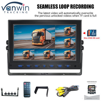 9 дюймовый AHD 1080P MDVR Монитор 8 каналов Full HD Сплит Дисплей Монитор для транспортного средства