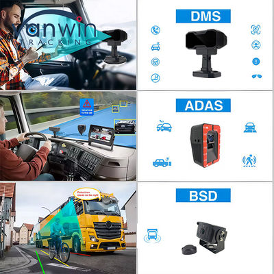 8CH AI BSD ADAS DMS MDVR Система HD 1080P HDD Мобильный DVR с функцией 4G GPS WIFI