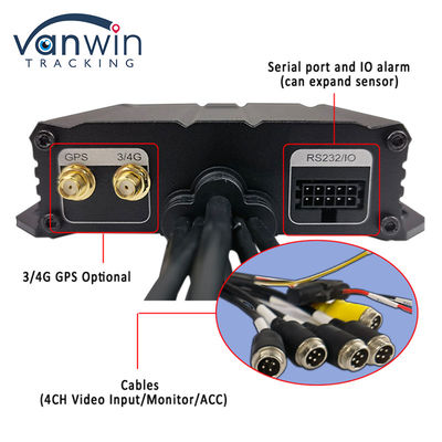 H.264 4CH HD 1080P Мобильный видеорегистратор 4G GPS WIFI SD Карта MINI MDVR для видеомониторинга автомобилей