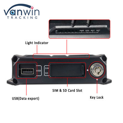 H.264 4CH HD 1080P Мобильный видеорегистратор 4G GPS WIFI SD Карта MINI MDVR для видеомониторинга автомобилей