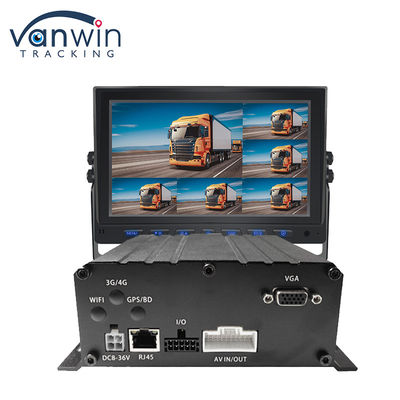H.265 8CH HDD 1080P Мобильная система DVR с комплектом 4G MDVR GPS WIFI для управления флотом