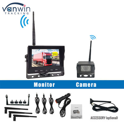 5 дюймовый цифровой HD DVR беспроводной фургон резервная камера Мониторная система Quad View Screen