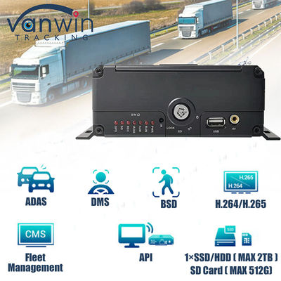 4CH 1080P AI Функция Мобильный DVR ADAS DMS Kit DVR 4G GPS SD HDD MDVR Системы транспортного средства